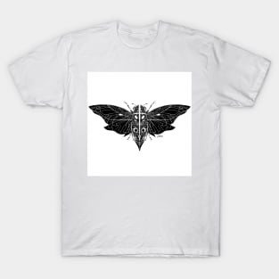 cicada bug in deadly death mexican cigarra chicharra insect ecopop T-Shirt